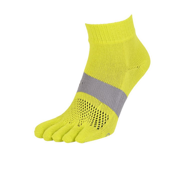 Signature Run Toe Socks - Yellow (WOMEN)