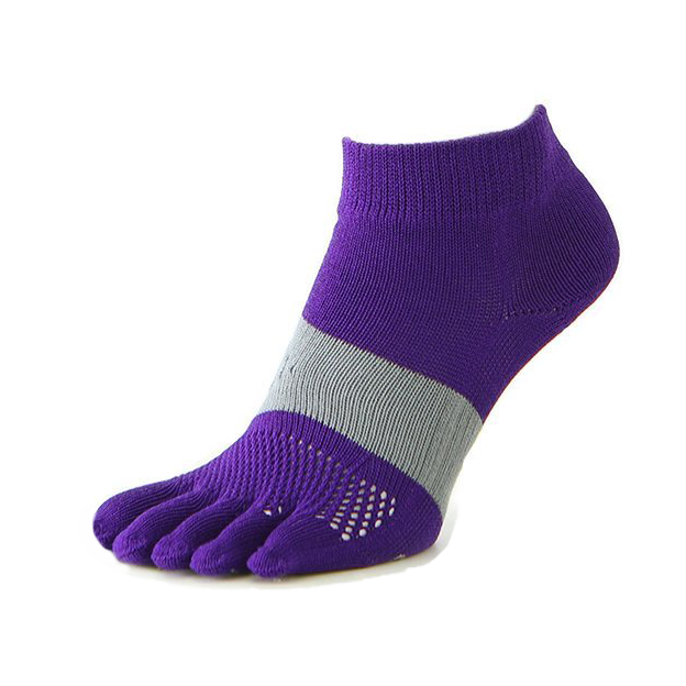 Signature Run Toe Socks - Purple (WOMEN)