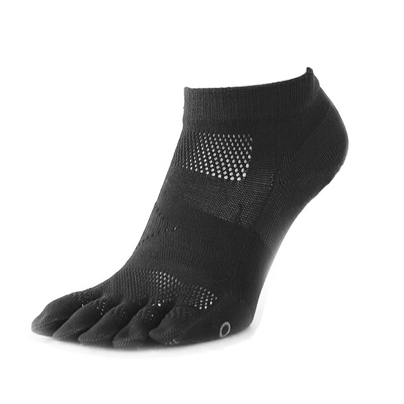 Ultra-Light Compression Toe Socks - Black (WOMEN)