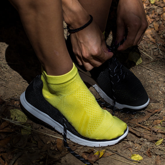 Signature Run Socks - Yellow (WOMEN)