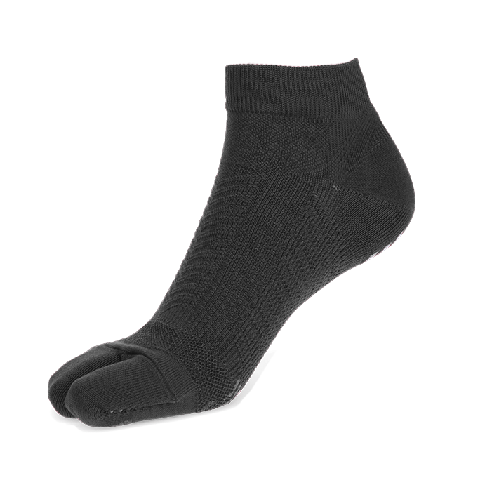 Signature Run Tabi Socks - Black (WOMEN)