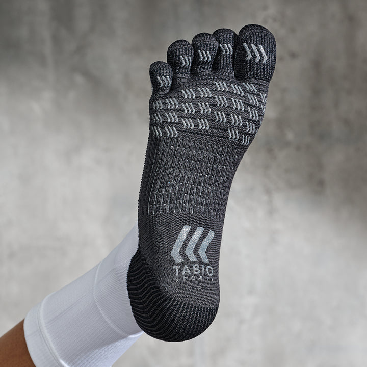 Soccer/Football Toe Crew Socks - White (WOMEN)