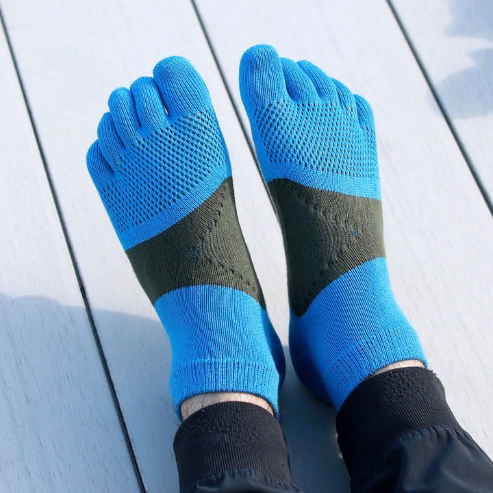 Signature Run Toe Socks - SkyBlue (MEN)