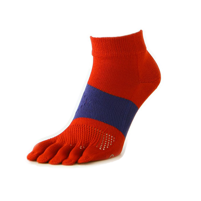 Signature Run Toe Socks - Red (MEN)