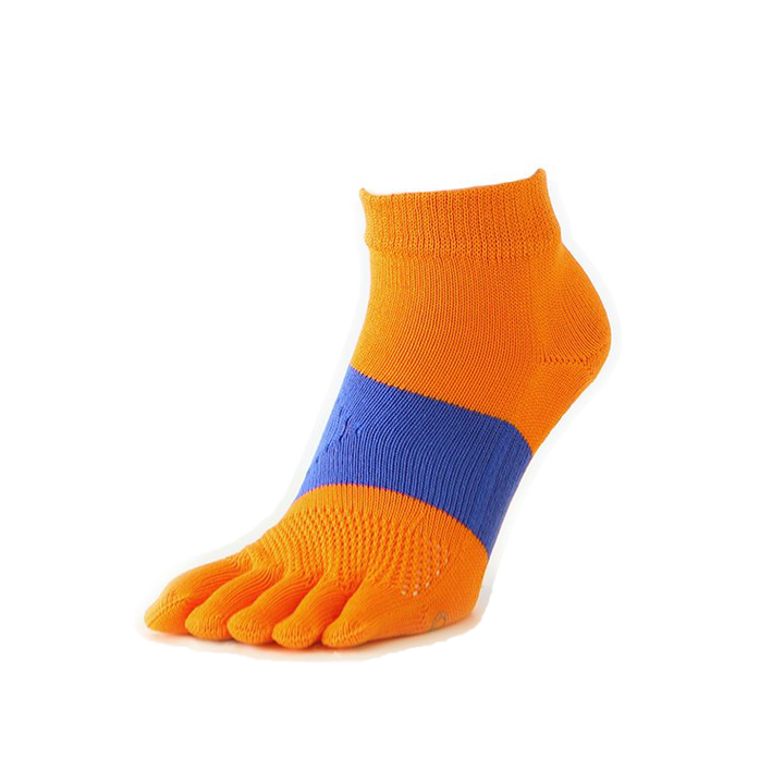 Signature Run Toe Socks - Orange (MEN)