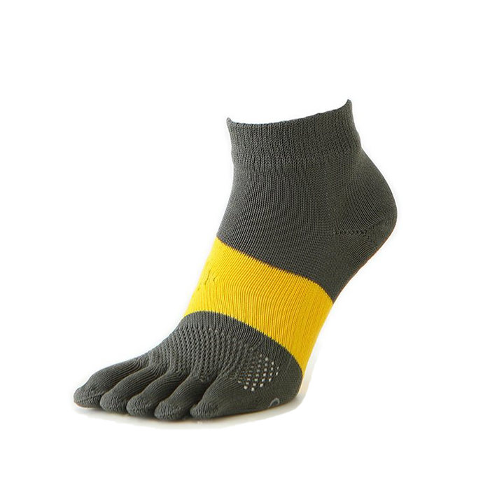 Signature Run Toe Socks - Olive (MEN)