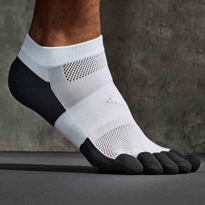 Ultra-Light Compression Toe Socks - White (MEN)