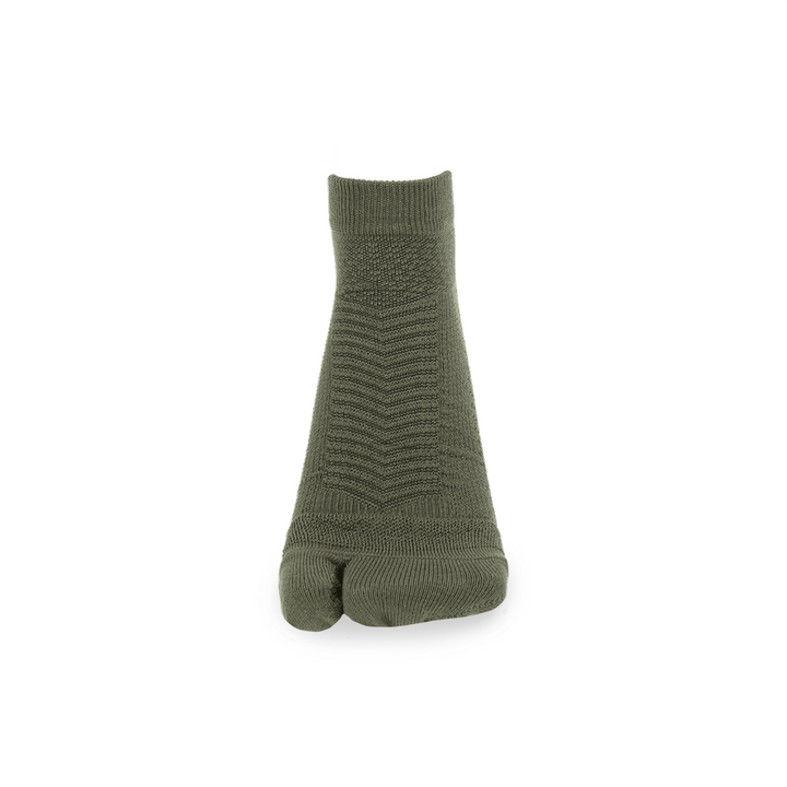 Signature Run Tabi Socks - Olive (MEN)