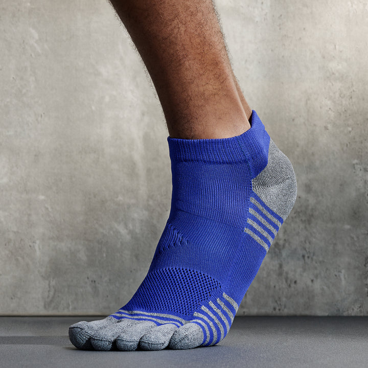 Super Fit Grip Run Toe Socks (MEN)