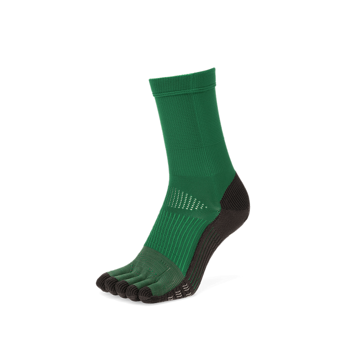 Soccer/Football Toe Crew Socks - Green (MEN)