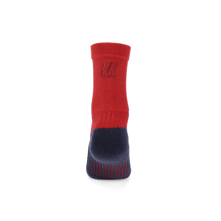 Basketball Toe Crew Socks - Red