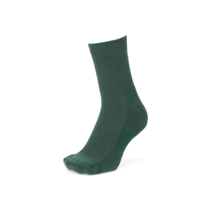 Basketball Pile Crew Socks - Green