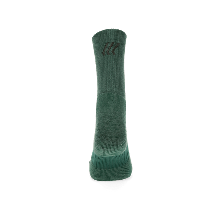Basketball Pile Crew Socks - Green