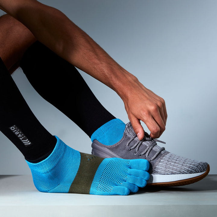 Signature Run Toe Socks - SkyBlue (MEN)