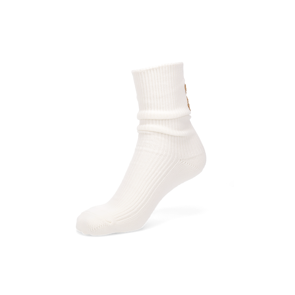 Teddy Bear Cotton  Crew Socks