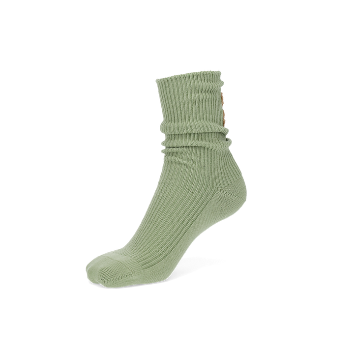 Teddy Bear Cotton  Crew Socks