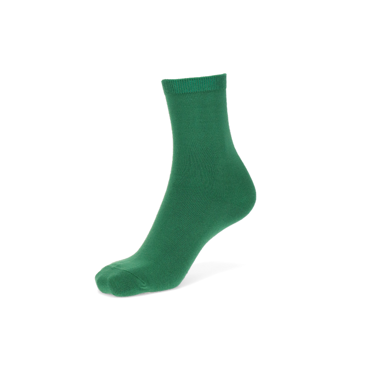 Standard Cotton Crew Socks - Green