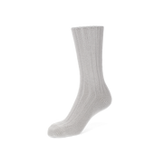 Loose-Fit Ribbed Cotton  Crew Socks
