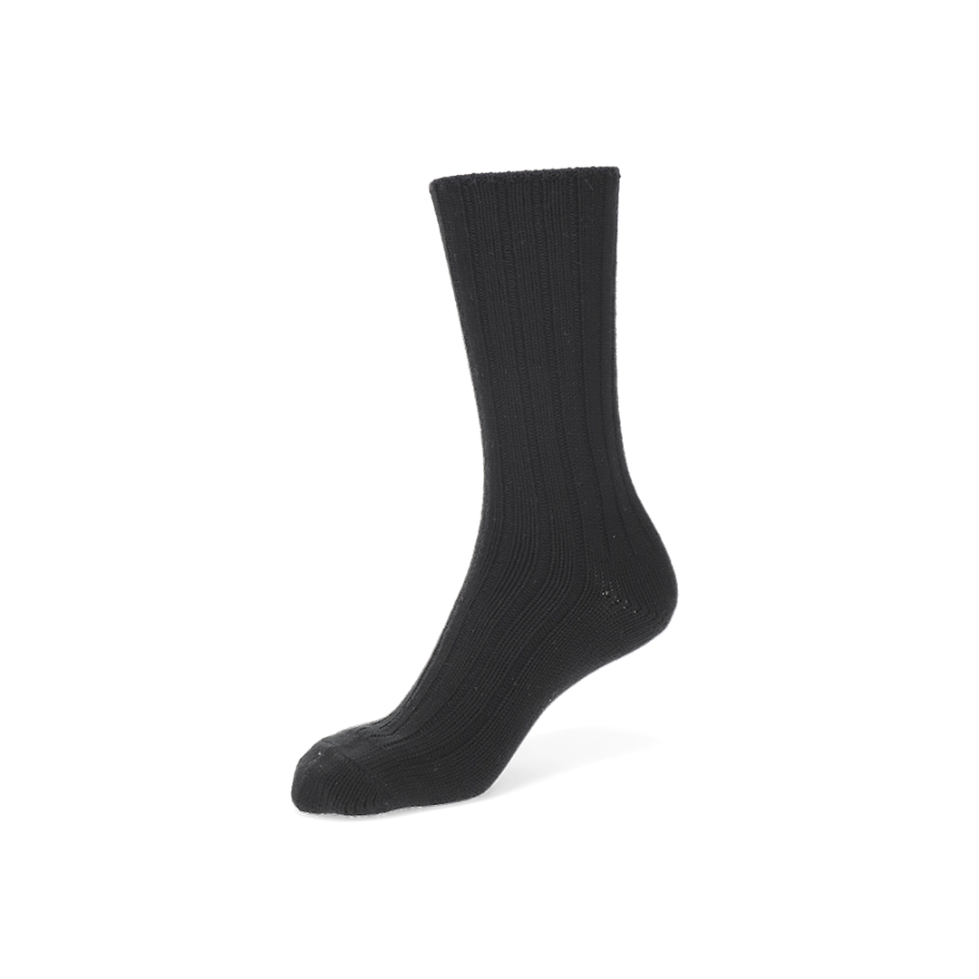 Loose-Fit Ribbed Cotton  Crew Socks