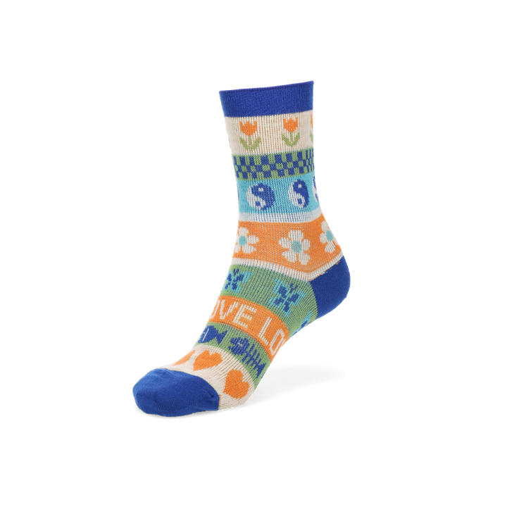 Japanese 90s POP Merino  Crew Socks