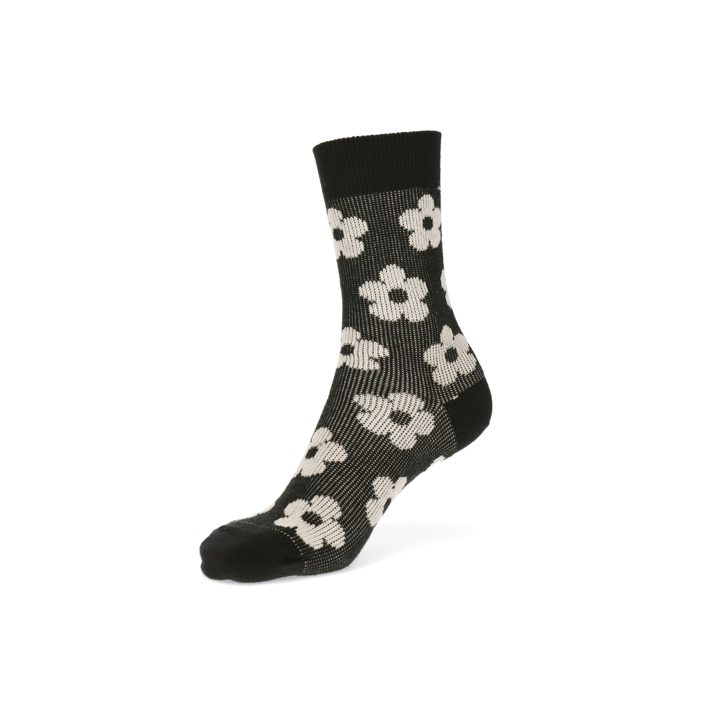 Daisy Cotton  Crew Socks