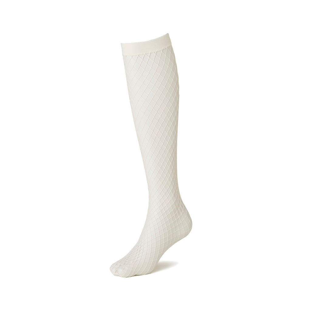 Fishnet Knee-High Socks