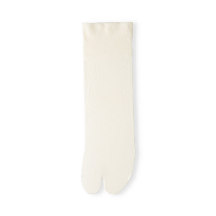 Smooth-Fit Tabi Quarter Socks - White