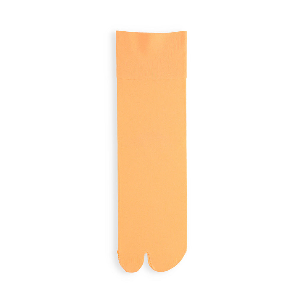 Smooth-Fit Tabi Quarter Socks - Orange