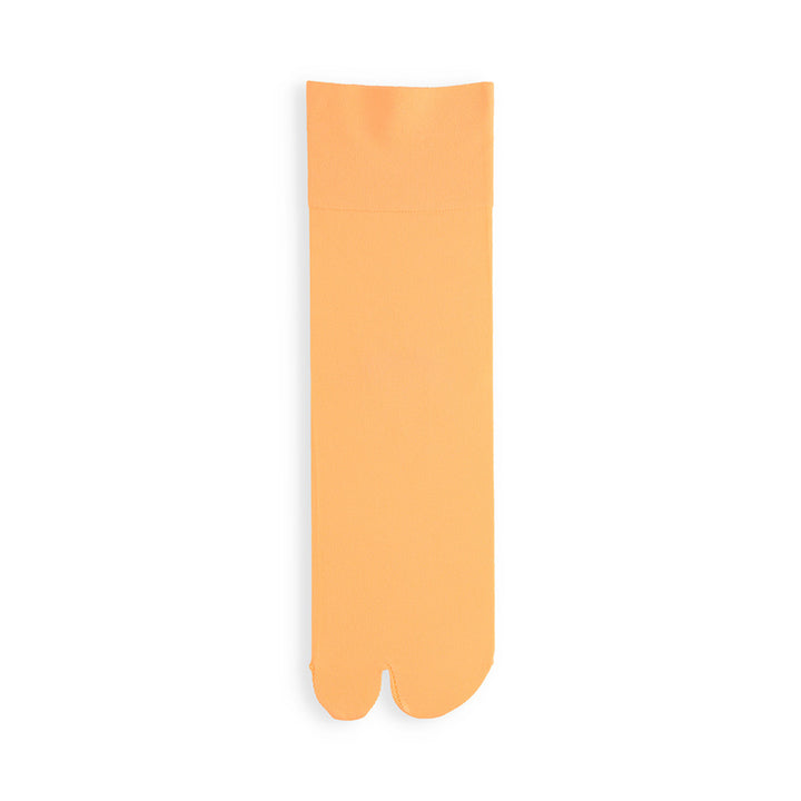 Smooth-Fit Tabi Quarter Socks - Orange