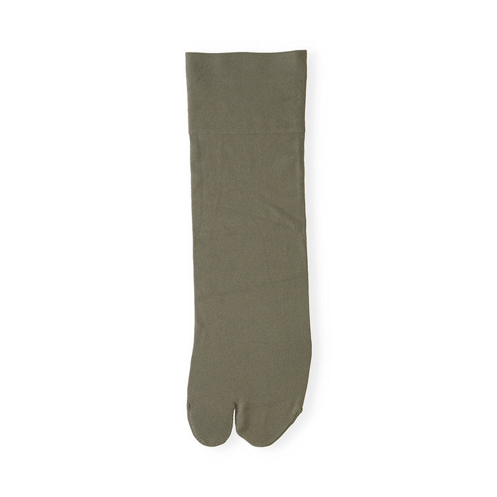 Smooth-Fit Tabi Quarter Socks - Olive