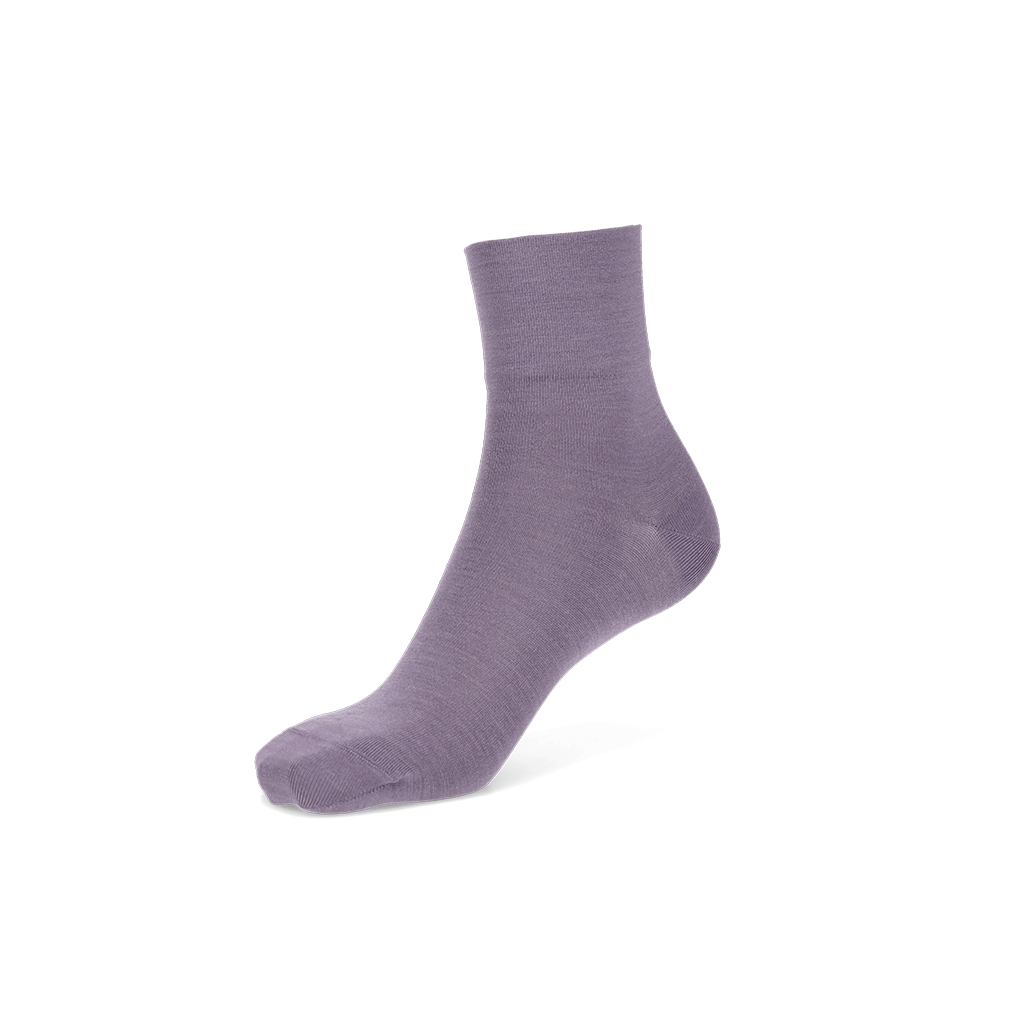 Premium Silk  Short Crew Socks