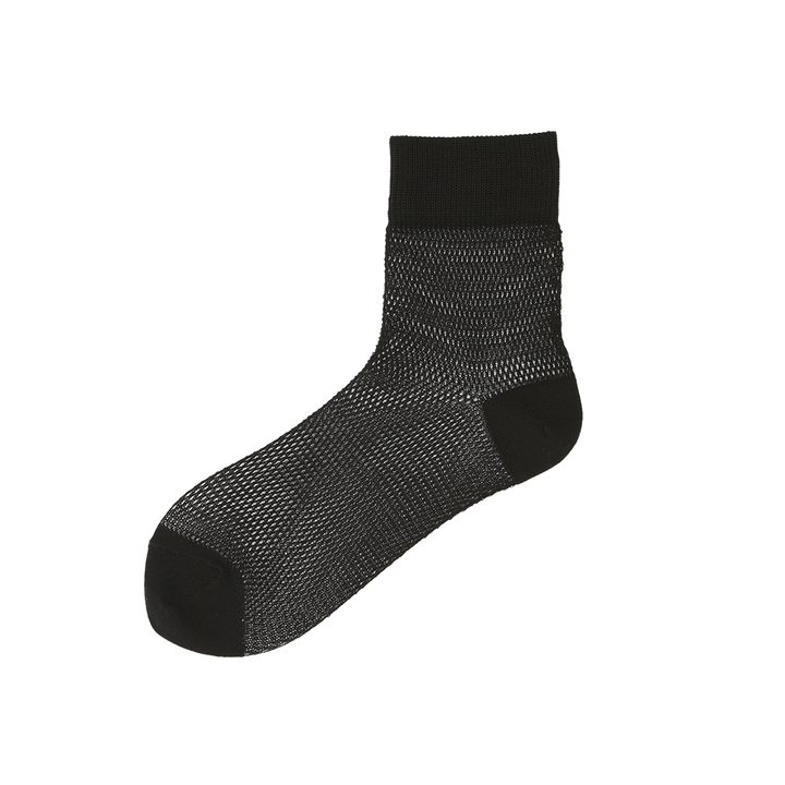 Cotton Mesh  Short Crew Socks