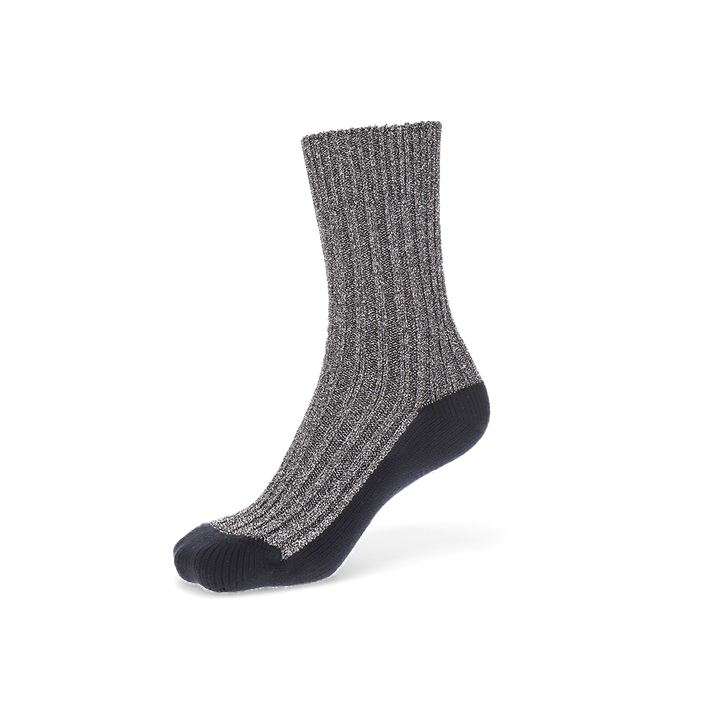 Luxurious Glitter Cotton  Crew Socks