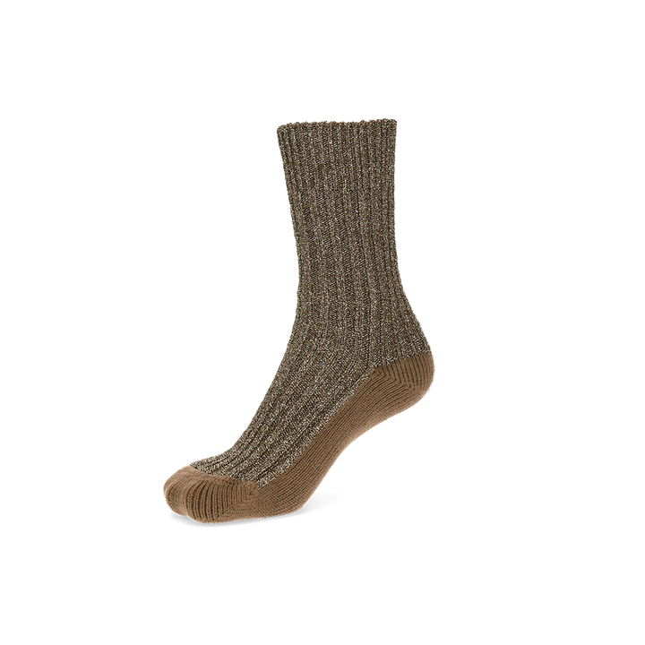 Luxurious Glitter Cotton  Crew Socks