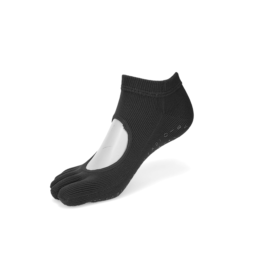 Dry-Touch Wellness Open-Instep Toe Ankle Socks - DimGrey (WOMEN)