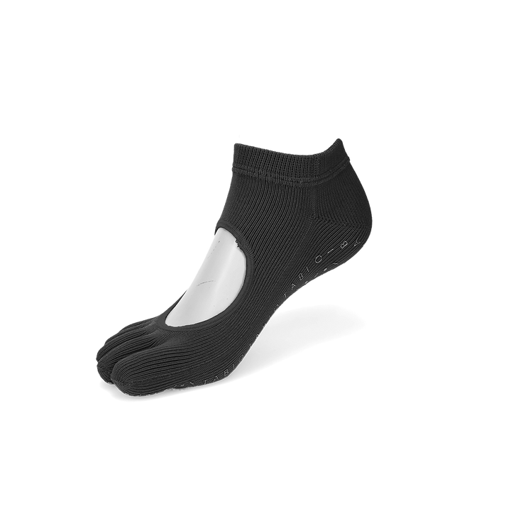 Dry-Touch Wellness Open-Instep Toe Ankle Socks - DimGrey (WOMEN)