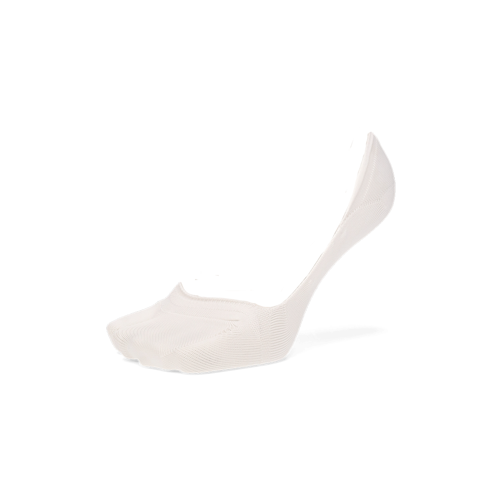 Perfect Fit Tabi No-Show Socks with COOLMAX®︎ fiber - White (MEN)