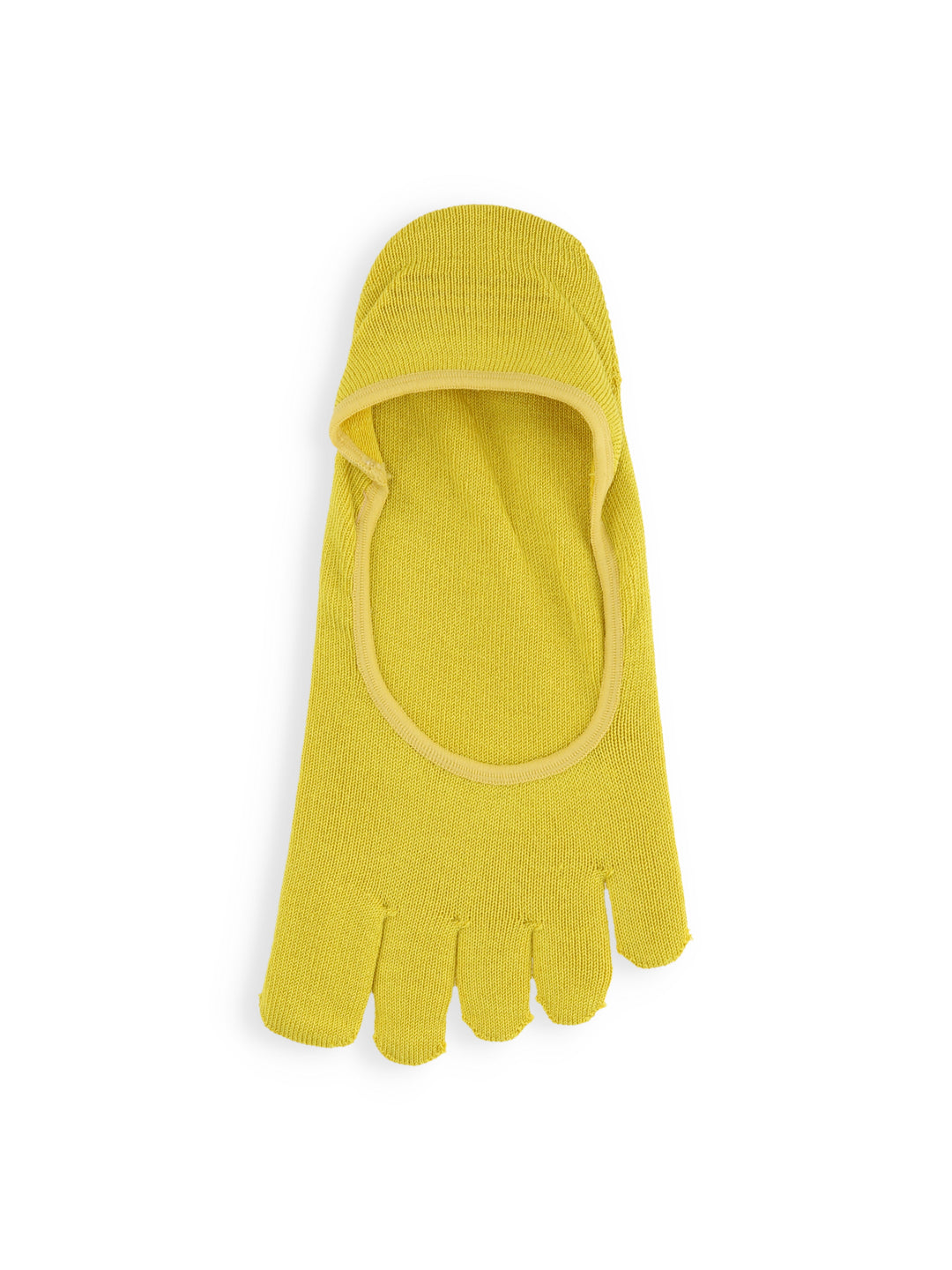 Toe No-Show Socks - Yellow (MEN)