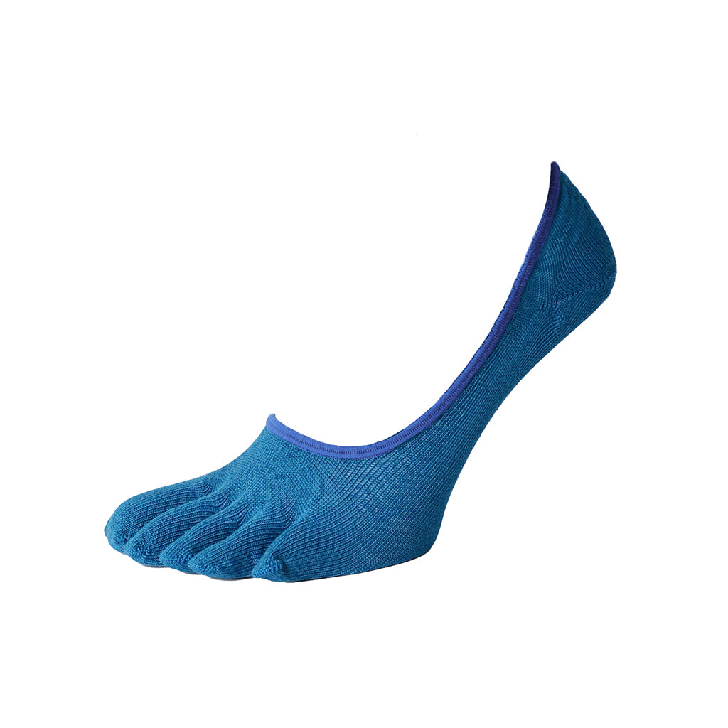 Toe No-Show Socks - Blue (MEN)