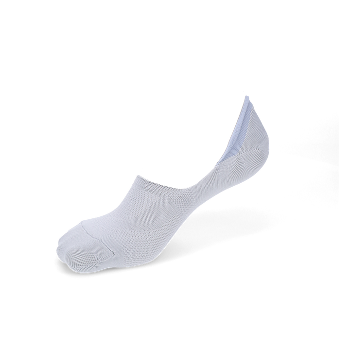 Perfect Fit Dry Mesh No-Show Socks with COOLMAX®︎ fiber - LightGrey (MEN)