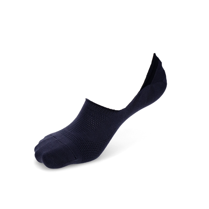 Perfect Fit Dry Mesh No-Show Socks with COOLMAX®︎ fiber - Black (MEN)
