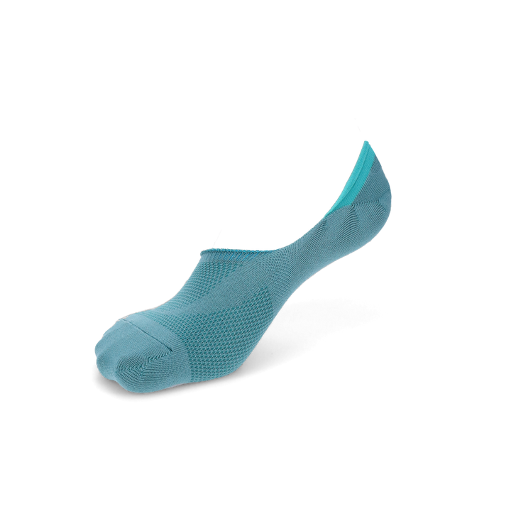 Perfect Fit Dry Mesh No-Show Socks with COOLMAX®︎ fiber - BlueGreen (MEN)