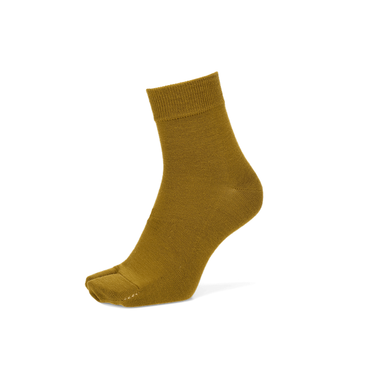 Heathered Merino Tabi Quarter Socks