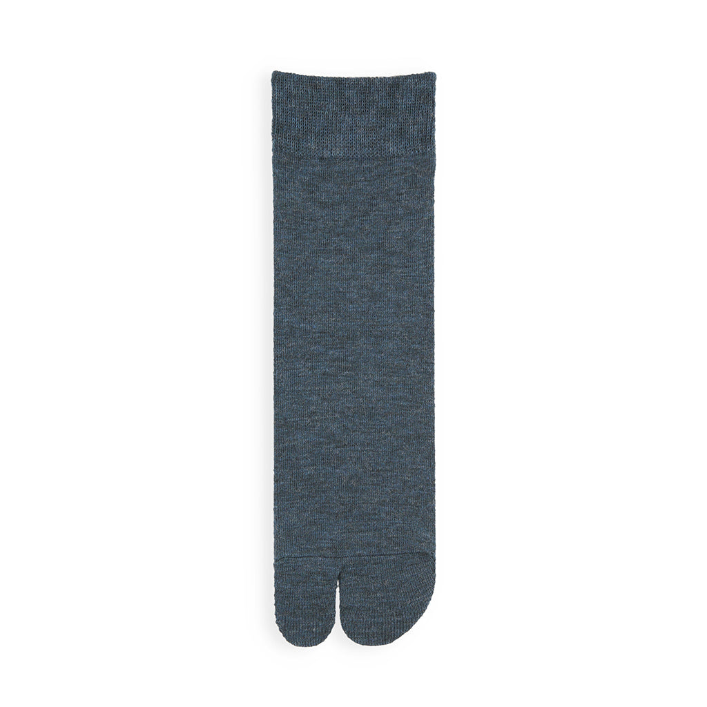 Heathered Merino Tabi Quarter Socks