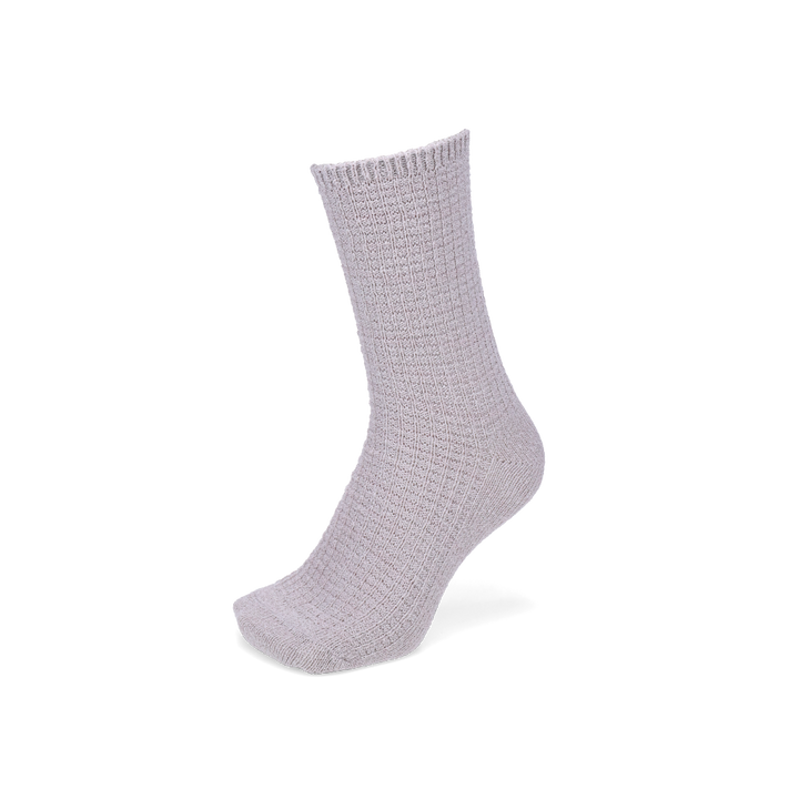 Washi Waffle-Knit Crew Socks - LightGrey (MEN)