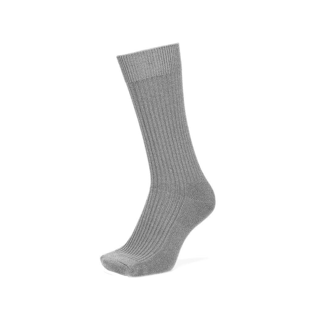 Power Fit Cotton Crew Socks - Grey (MEN)