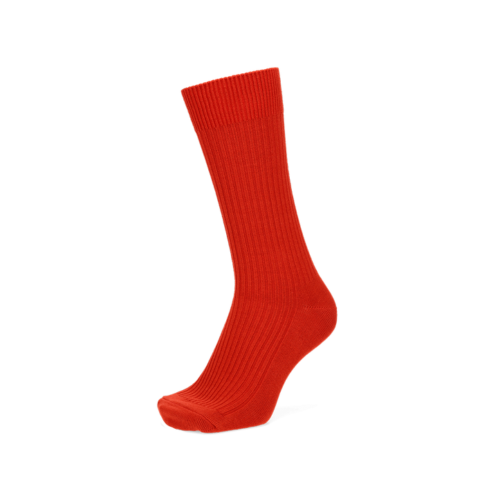 Power Fit Cotton Crew Socks - Red (MEN)