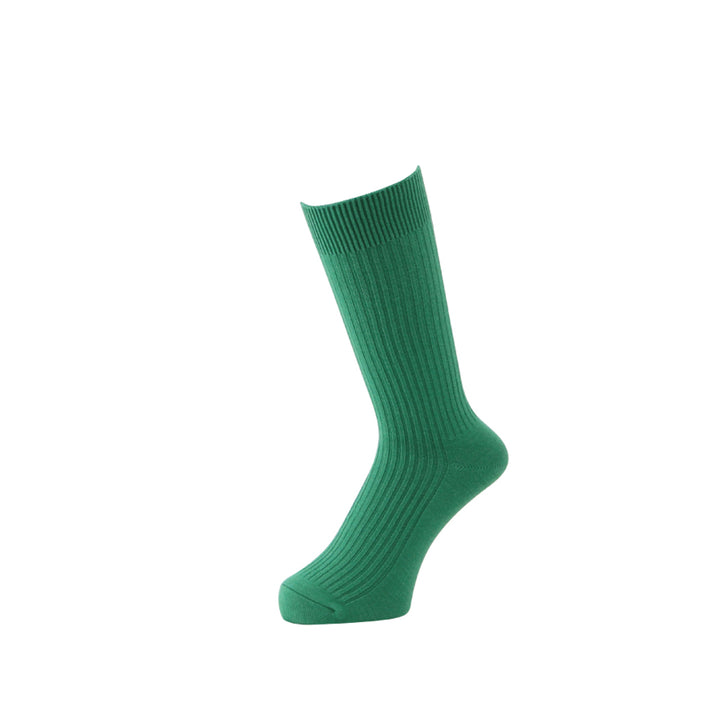 Power Fit Cotton Crew Socks - Green (MEN)