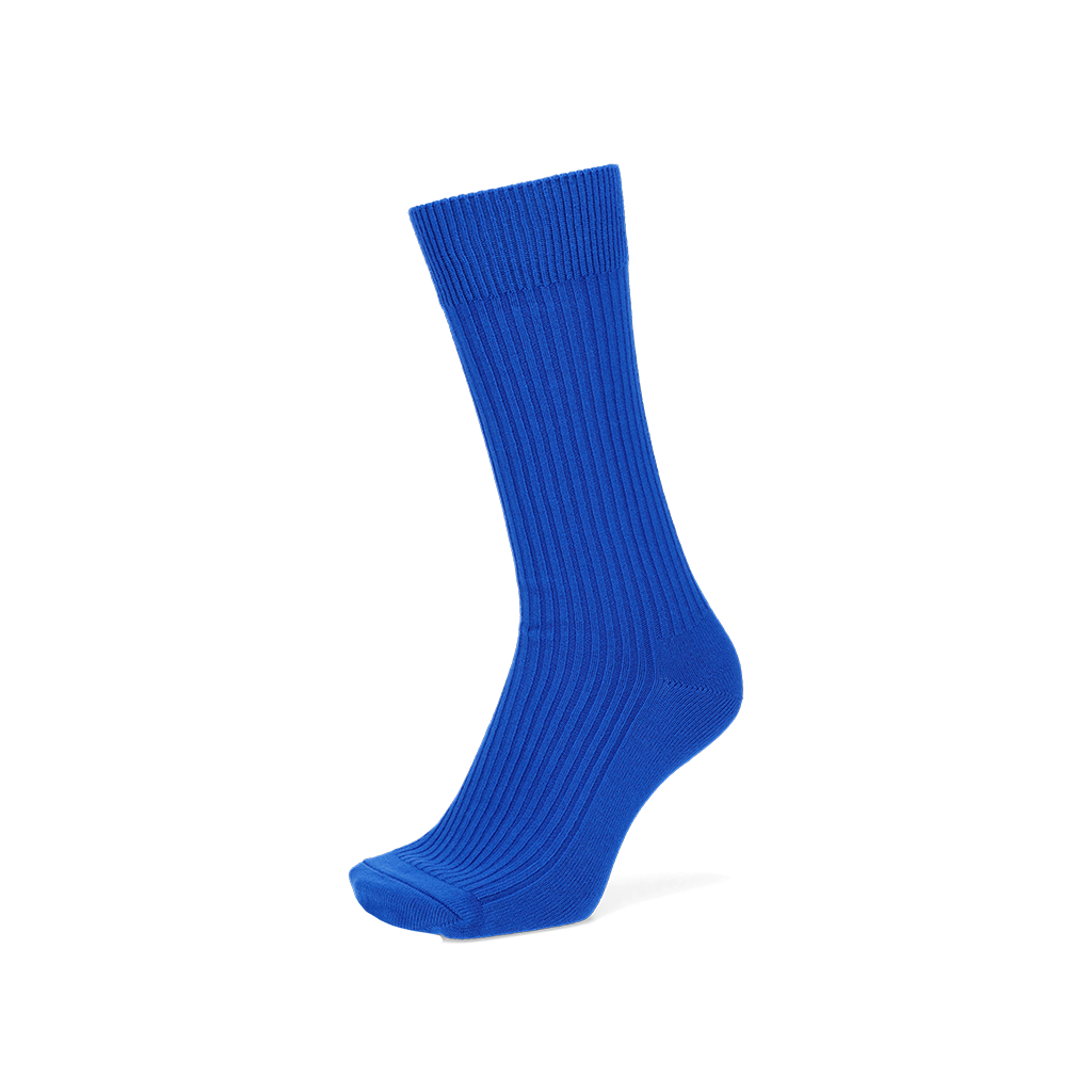 Power Fit Cotton Crew Socks - Blue (MEN)