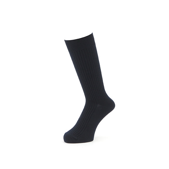 Power Fit Cotton Crew Socks - Navy (MEN)